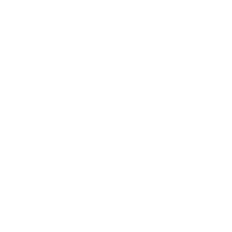 Pixelgrafik eines weißen Werkzeugsymbols mit Schraubenschlüssel und Schraubenzieher auf Schwarz.