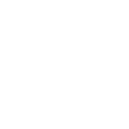 Pixelgrafik einer stilisierten weißen Teekanne auf schwarzem Hintergrund, minimalistisch gestaltet.